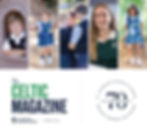 The cover of Saint Nicholas Catholic School's annual magazine, the Celtic, featuring pictures of students